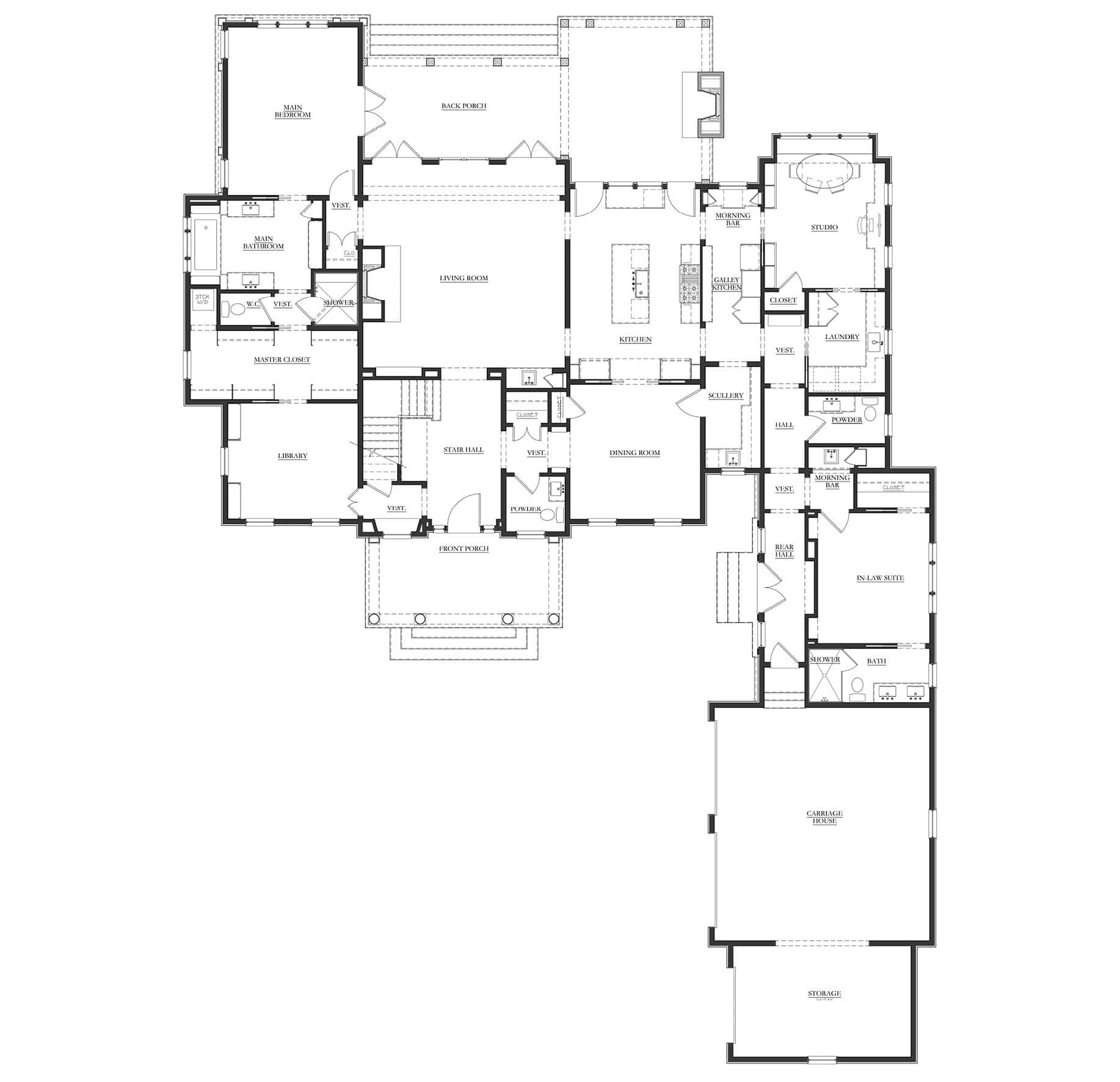 Southern Living Idea House 2023 Floor Plan